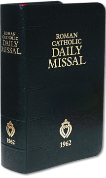1962 latin mass missal